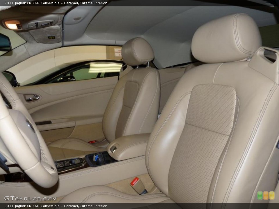Caramel/Caramel Interior Photo for the 2011 Jaguar XK XKR Convertible #46861683