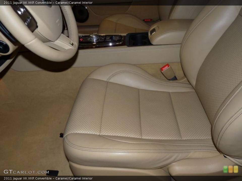 Caramel/Caramel Interior Photo for the 2011 Jaguar XK XKR Convertible #46861707