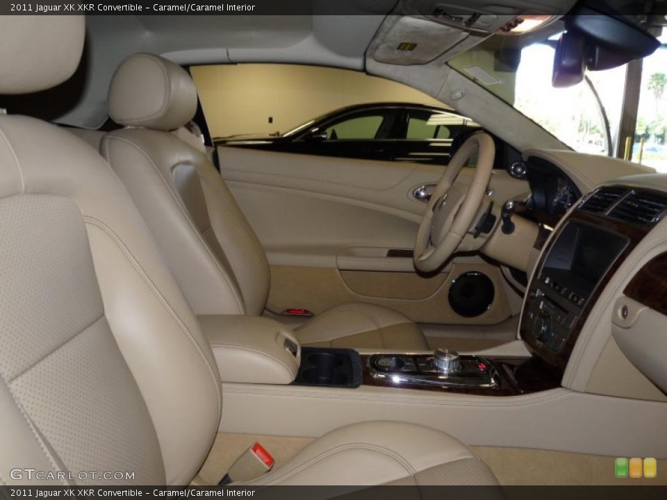 Caramel/Caramel Interior Photo for the 2011 Jaguar XK XKR Convertible #46861725