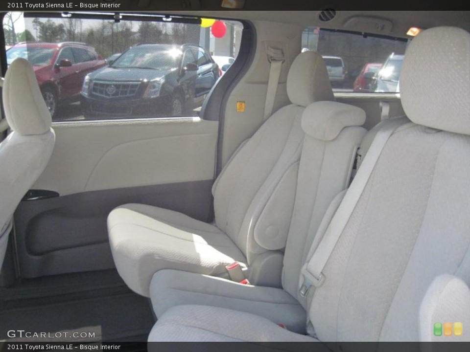 Bisque Interior Photo for the 2011 Toyota Sienna LE #46861776