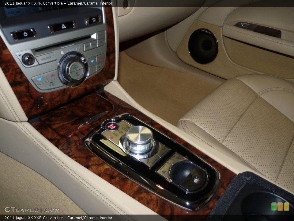 Caramel/Caramel Interior Controls for the 2011 Jaguar XK XKR Convertible #46861782