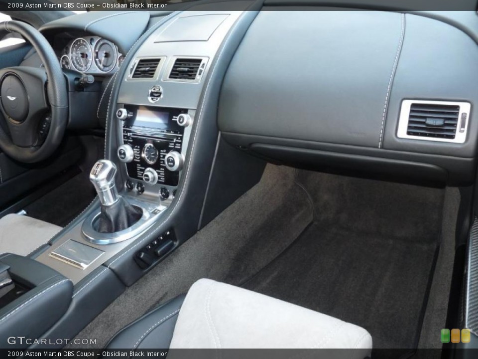 Obsidian Black Interior Dashboard for the 2009 Aston Martin DBS Coupe #46862067