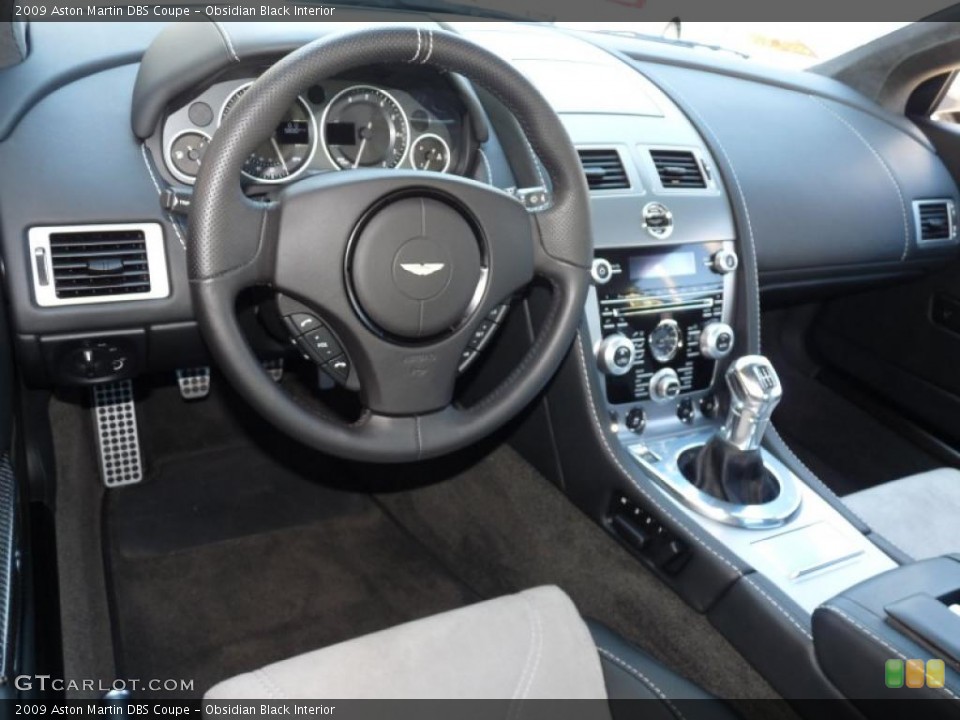 Obsidian Black Interior Dashboard for the 2009 Aston Martin DBS Coupe #46862088