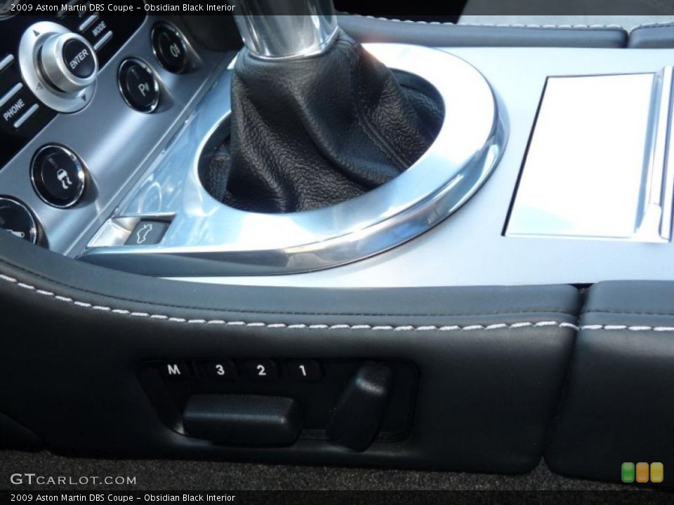 Obsidian Black Interior Controls for the 2009 Aston Martin DBS Coupe #46862148