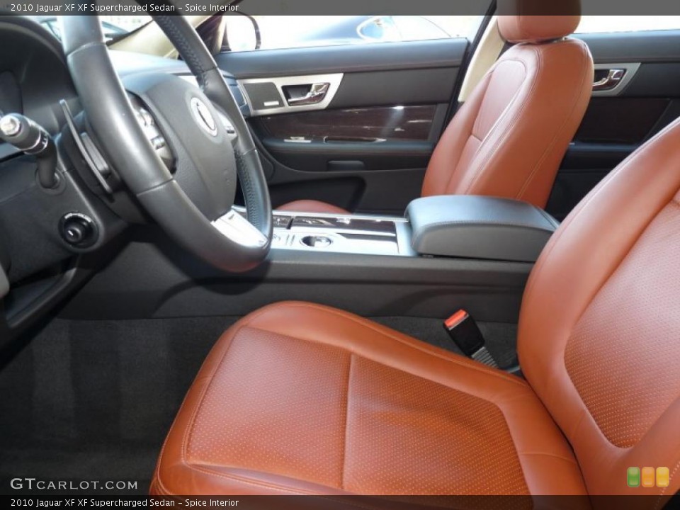 Spice Interior Photo for the 2010 Jaguar XF XF Supercharged Sedan #46862373