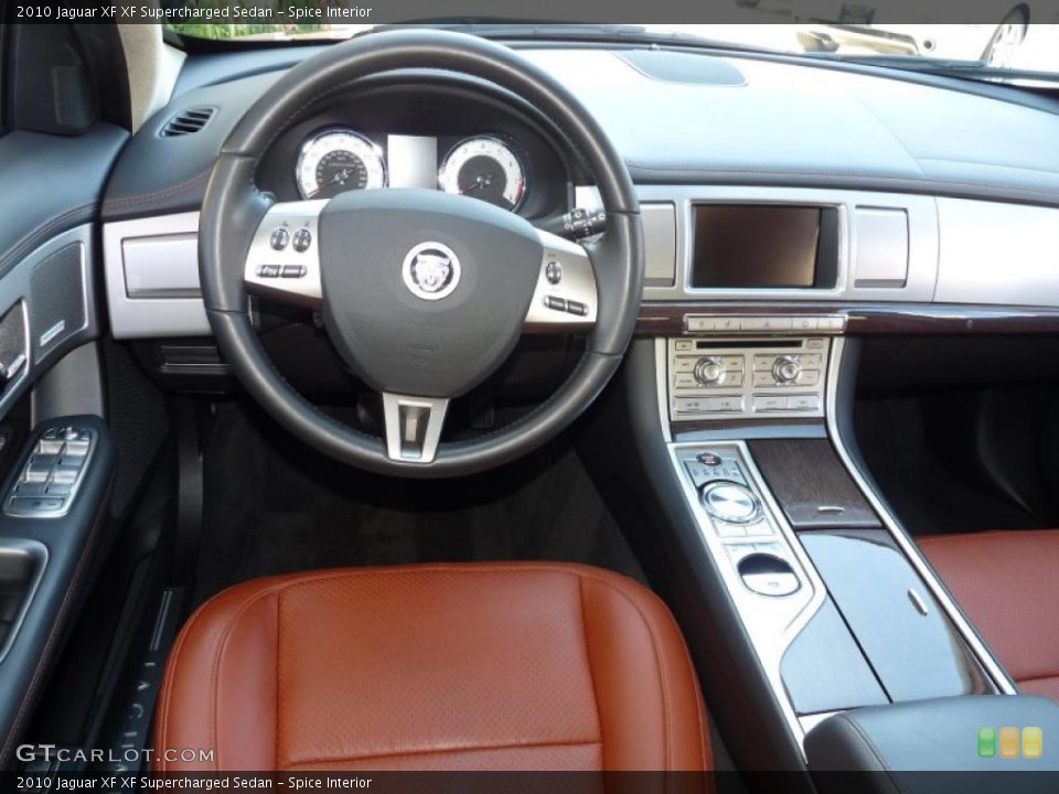 Spice Interior Dashboard for the 2010 Jaguar XF XF Supercharged Sedan #46862451