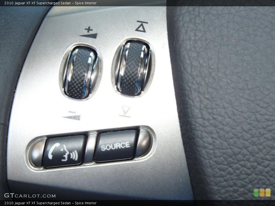 Spice Interior Controls for the 2010 Jaguar XF XF Supercharged Sedan #46862501