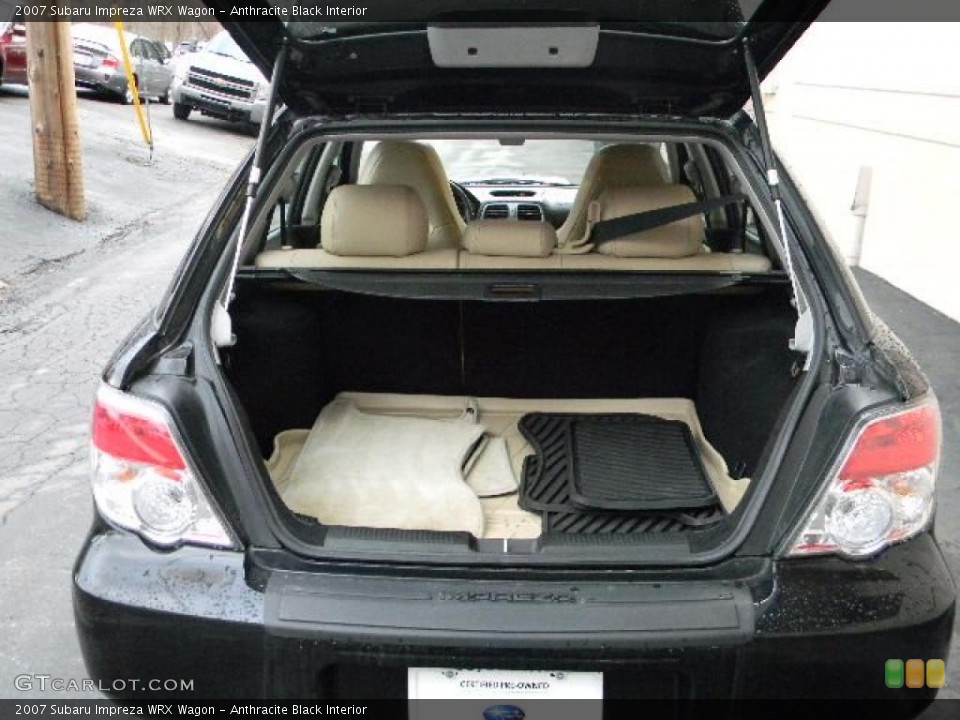 Anthracite Black Interior Trunk for the 2007 Subaru Impreza WRX Wagon #46862664