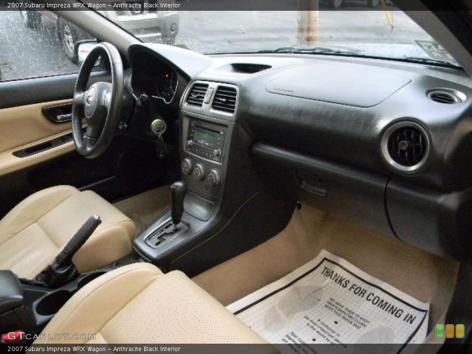 Anthracite Black Interior Photo for the 2007 Subaru Impreza WRX Wagon #46862742
