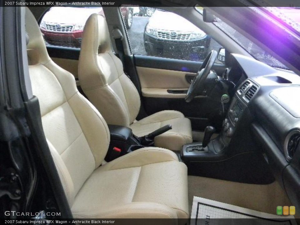Anthracite Black Interior Photo for the 2007 Subaru Impreza WRX Wagon #46862751