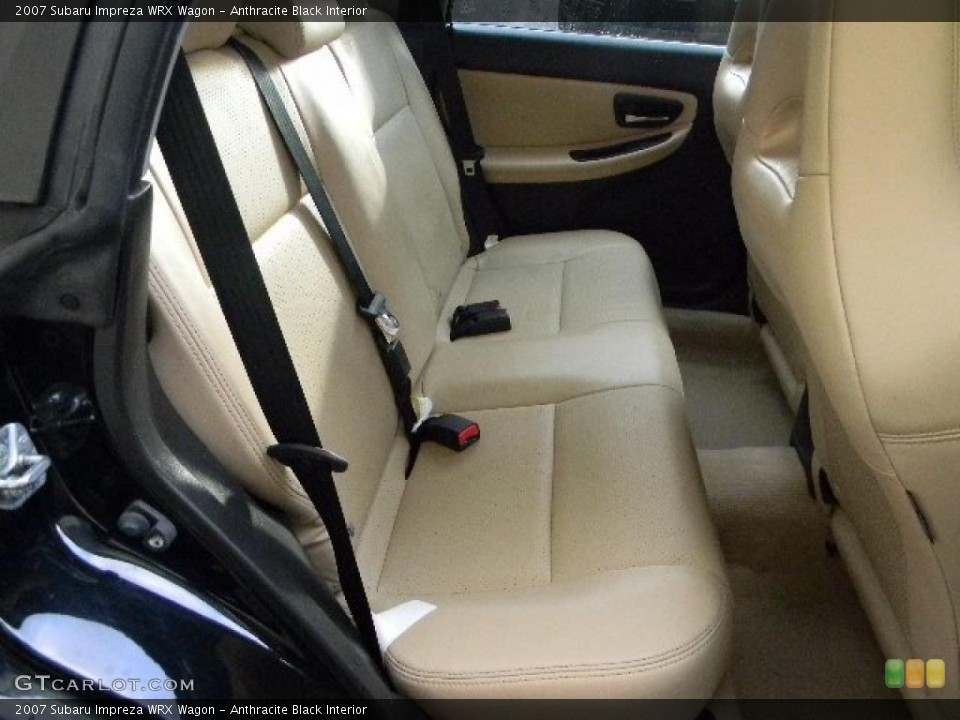Anthracite Black Interior Photo for the 2007 Subaru Impreza WRX Wagon #46862766