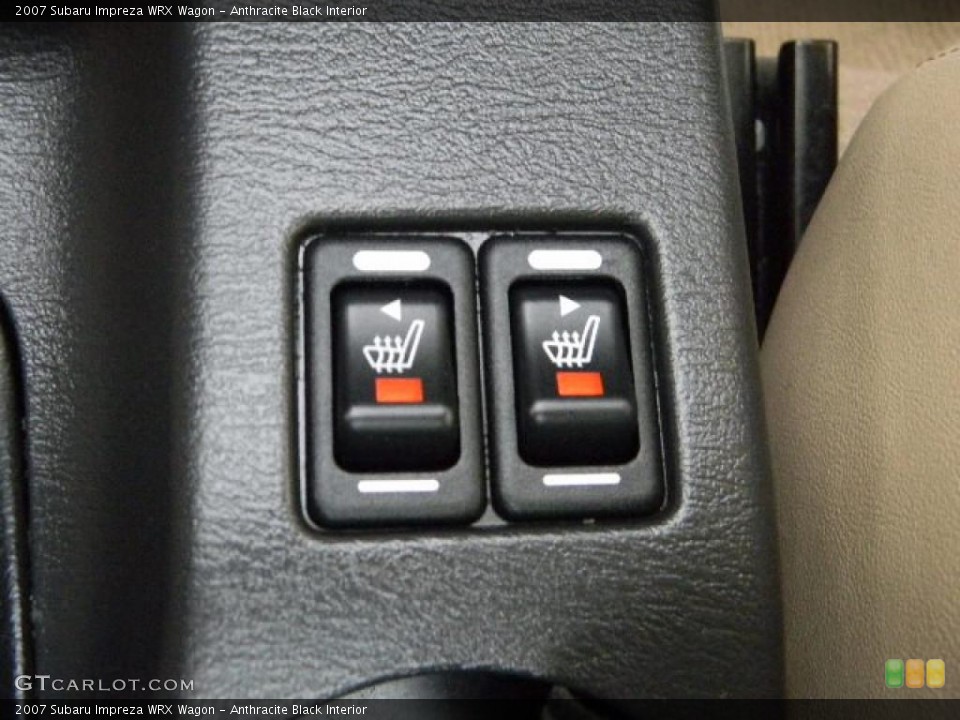 Anthracite Black Interior Controls for the 2007 Subaru Impreza WRX Wagon #46862838