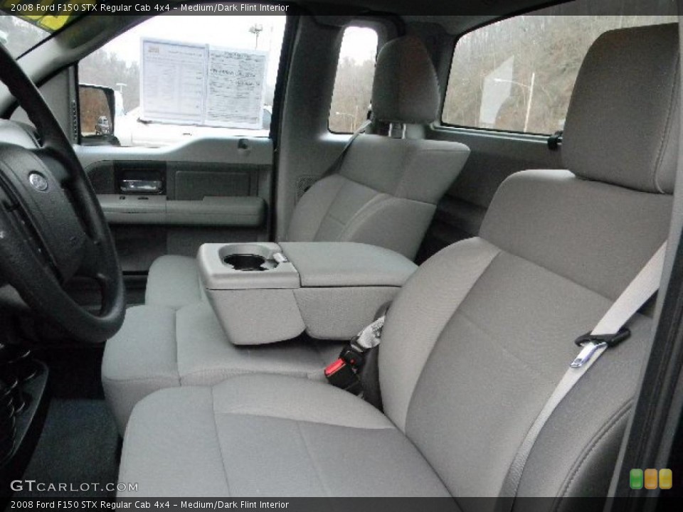 Medium/Dark Flint Interior Photo for the 2008 Ford F150 STX Regular Cab 4x4 #46862973
