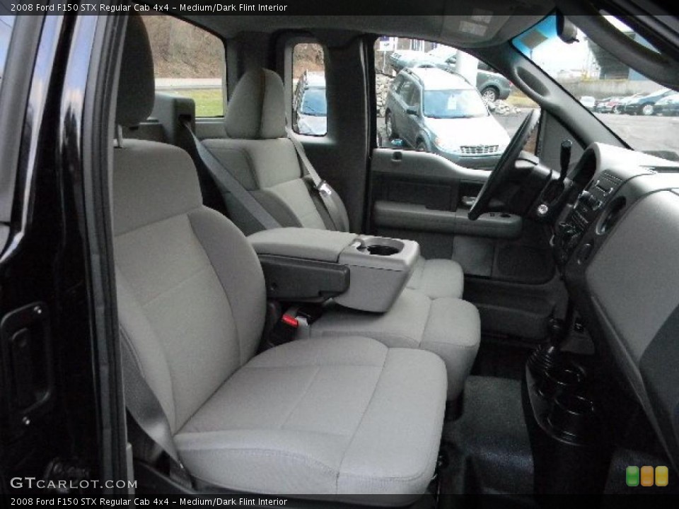 Medium/Dark Flint Interior Photo for the 2008 Ford F150 STX Regular Cab 4x4 #46862991