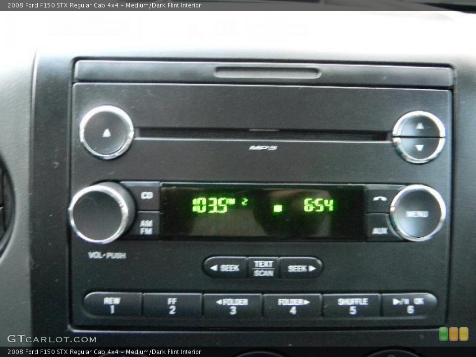 Medium/Dark Flint Interior Controls for the 2008 Ford F150 STX Regular Cab 4x4 #46863027