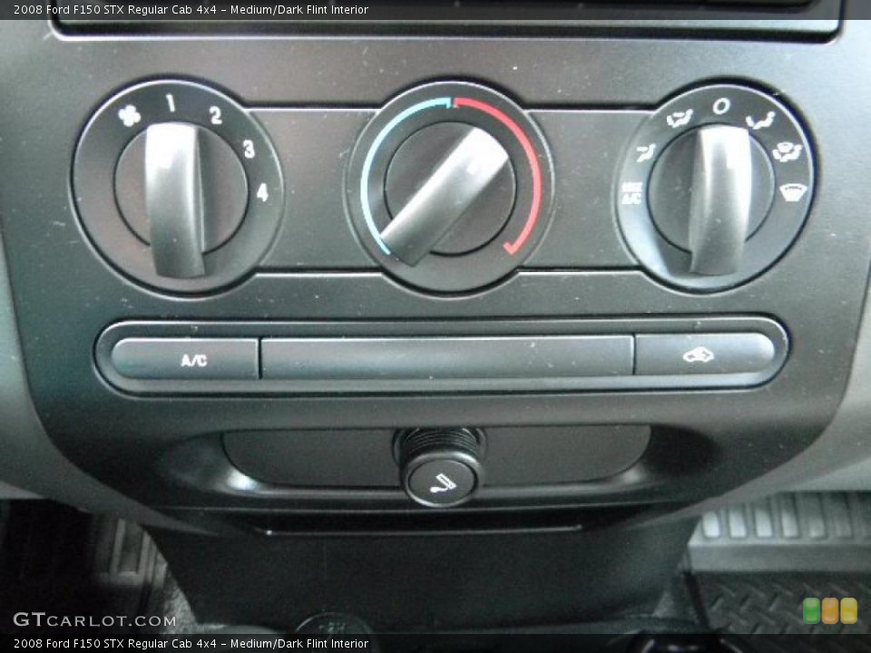 Medium/Dark Flint Interior Controls for the 2008 Ford F150 STX Regular Cab 4x4 #46863036