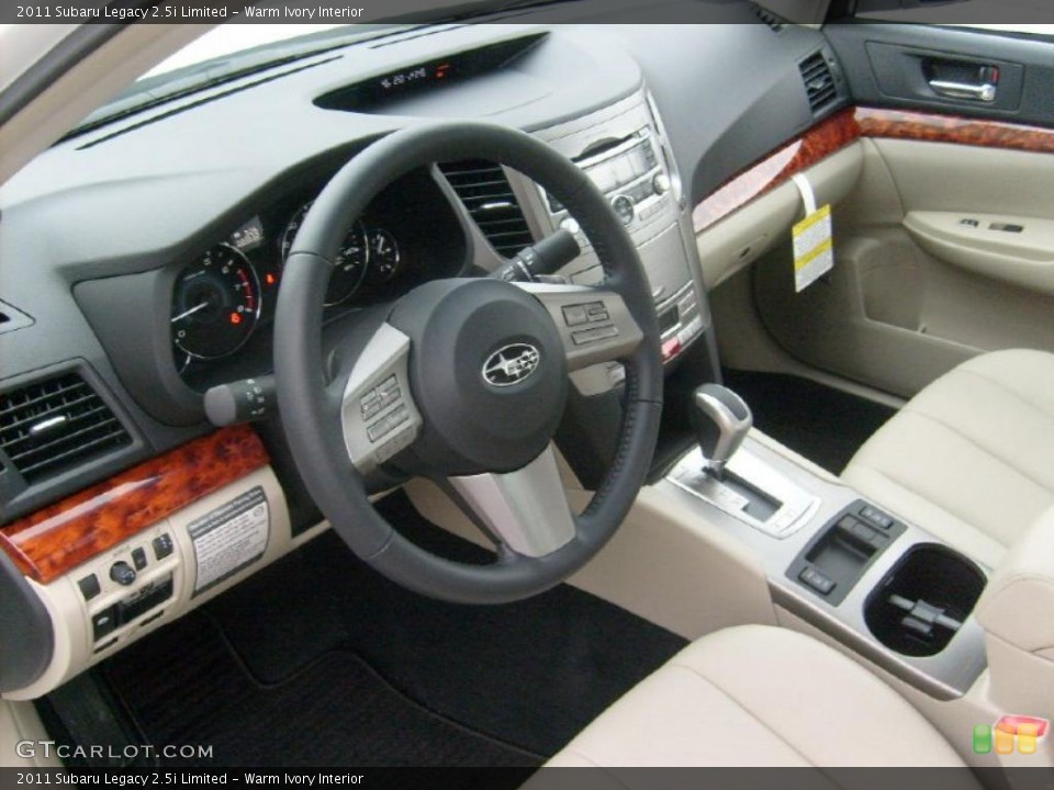 Warm Ivory Interior Prime Interior for the 2011 Subaru Legacy 2.5i Limited #46863342