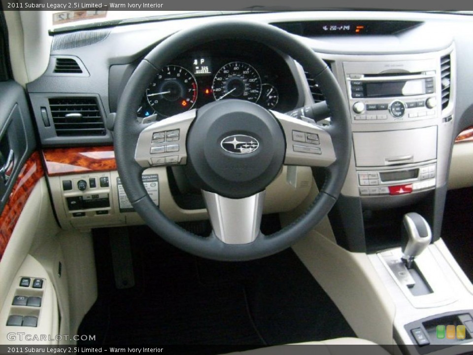 Warm Ivory Interior Dashboard for the 2011 Subaru Legacy 2.5i Limited #46863357