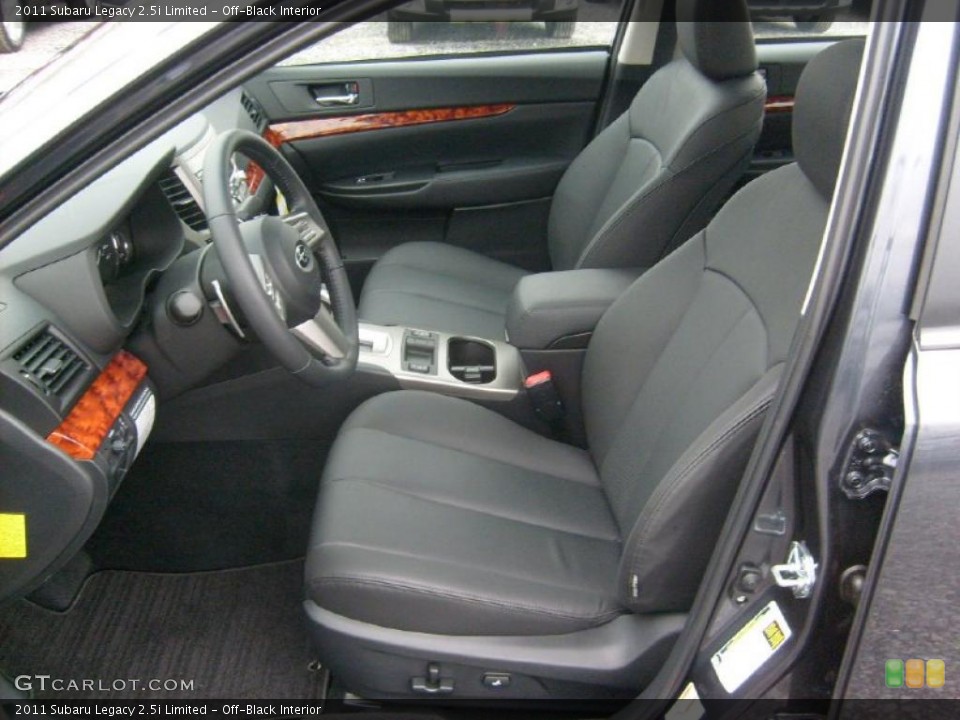 Off-Black Interior Photo for the 2011 Subaru Legacy 2.5i Limited #46863447