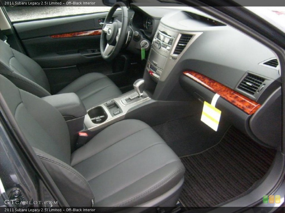Off-Black Interior Photo for the 2011 Subaru Legacy 2.5i Limited #46863474