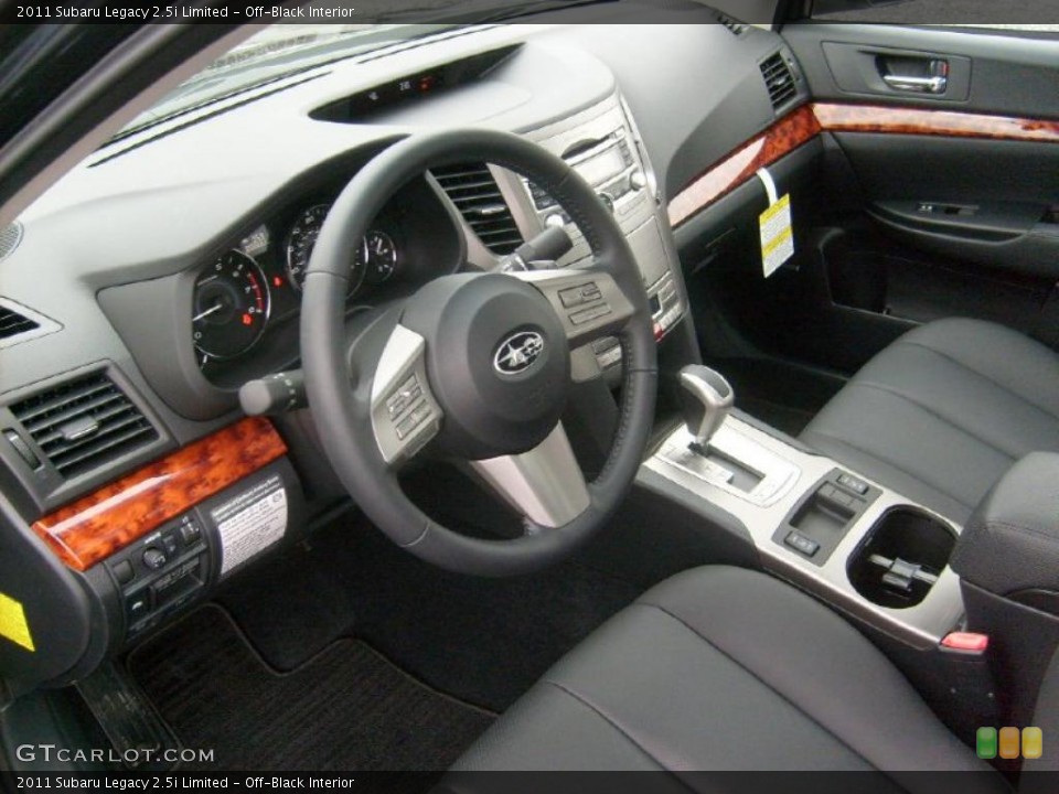 Off-Black Interior Prime Interior for the 2011 Subaru Legacy 2.5i Limited #46863534