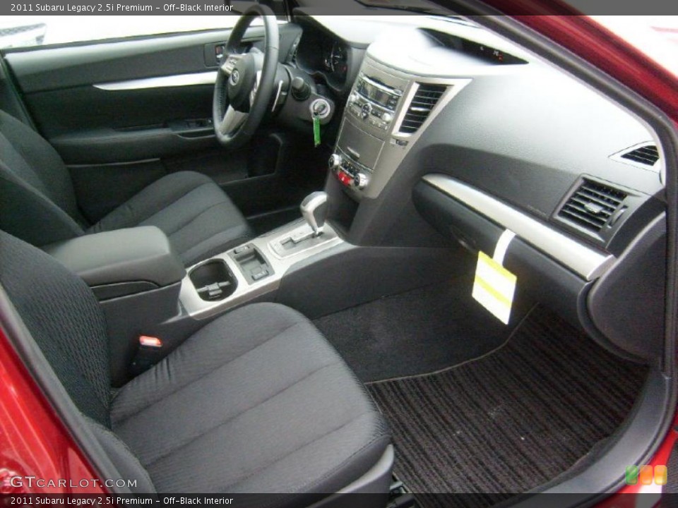 Off-Black Interior Photo for the 2011 Subaru Legacy 2.5i Premium #46863654