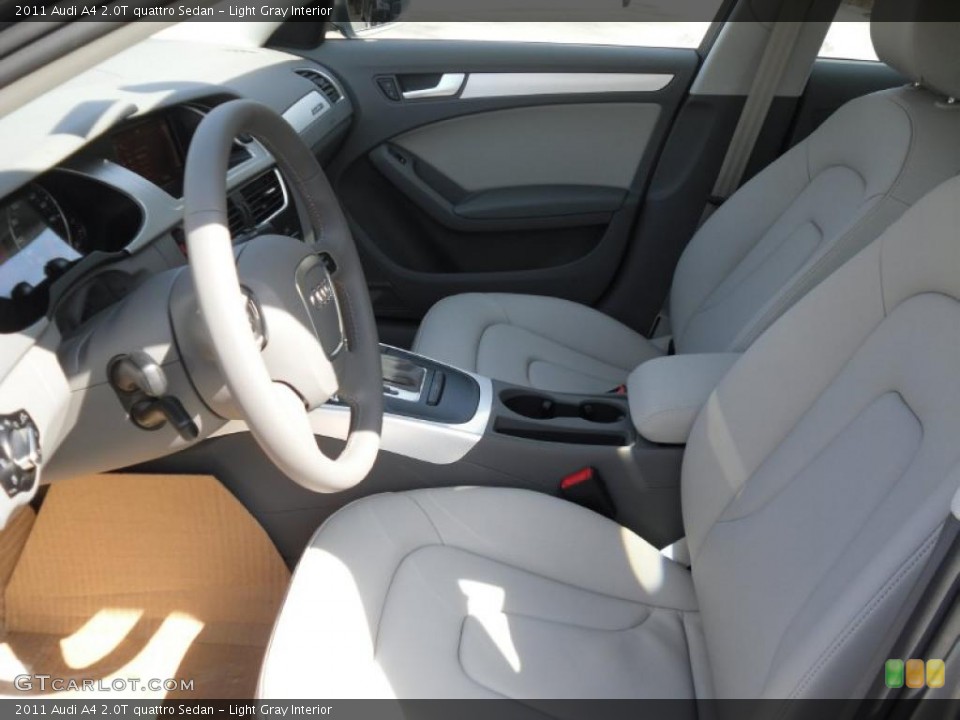 Light Gray Interior Photo for the 2011 Audi A4 2.0T quattro Sedan #46864026