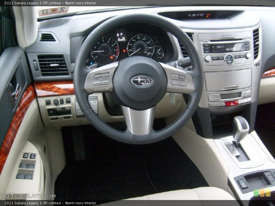 Warm Ivory Interior Dashboard for the 2011 Subaru Legacy 3.6R Limited #46864281