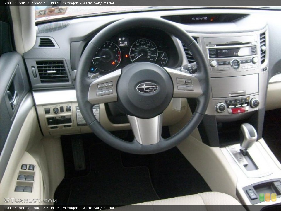 Warm Ivory Interior Photo for the 2011 Subaru Outback 2.5i Premium Wagon #46865235