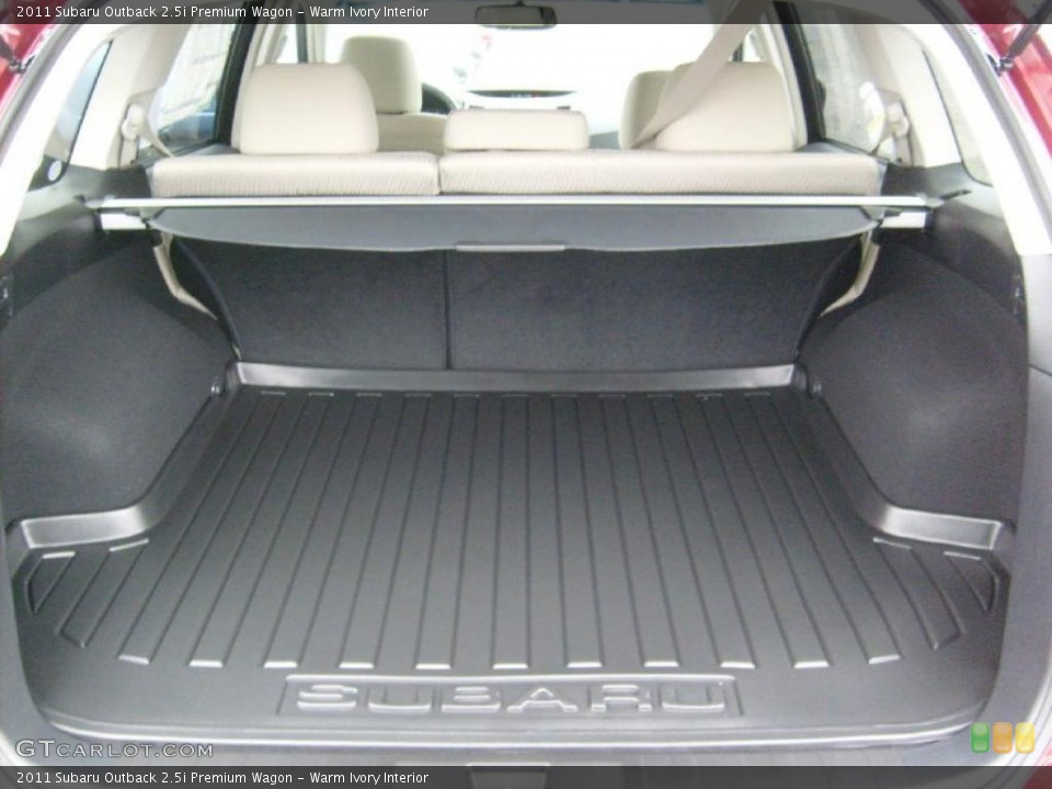 Warm Ivory Interior Trunk for the 2011 Subaru Outback 2.5i Premium Wagon #46865241