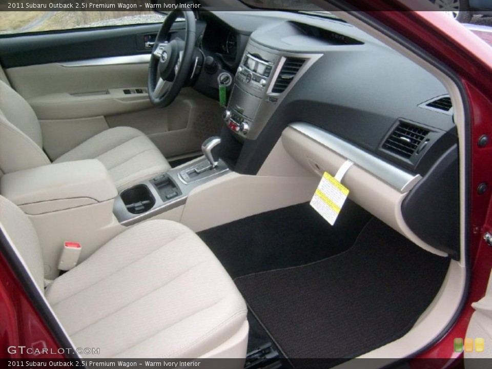 Warm Ivory Interior Photo for the 2011 Subaru Outback 2.5i Premium Wagon #46865259