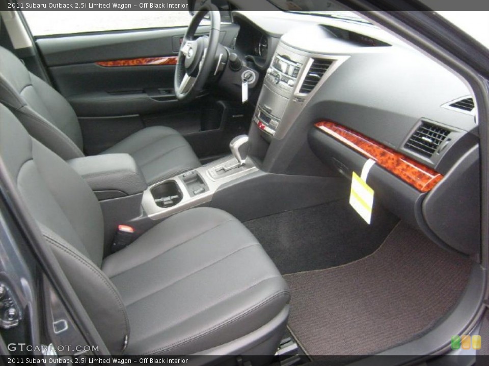 Off Black Interior Photo for the 2011 Subaru Outback 2.5i Limited Wagon #46865472