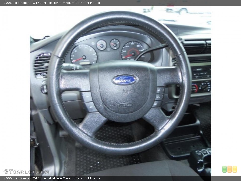 Medium Dark Flint Interior Steering Wheel for the 2006 Ford Ranger FX4 SuperCab 4x4 #46865544