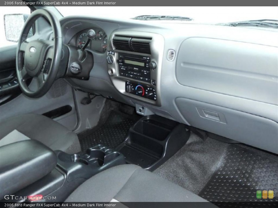 Medium Dark Flint Interior Dashboard for the 2006 Ford Ranger FX4 SuperCab 4x4 #46865580