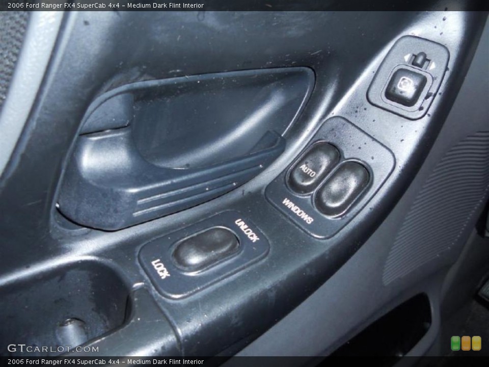 Medium Dark Flint Interior Controls for the 2006 Ford Ranger FX4 SuperCab 4x4 #46865607
