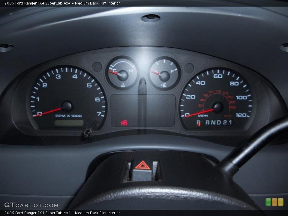 Medium Dark Flint Interior Gauges for the 2006 Ford Ranger FX4 SuperCab 4x4 #46865652