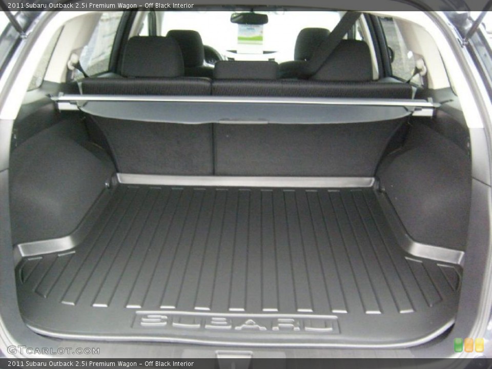 Off Black Interior Trunk for the 2011 Subaru Outback 2.5i Premium Wagon #46865907