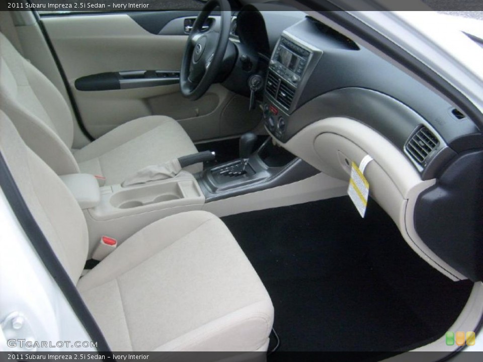 Ivory Interior Photo for the 2011 Subaru Impreza 2.5i Sedan #46866336