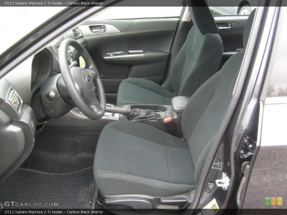 Carbon Black Interior Photo for the 2011 Subaru Impreza 2.5i Sedan #46866558