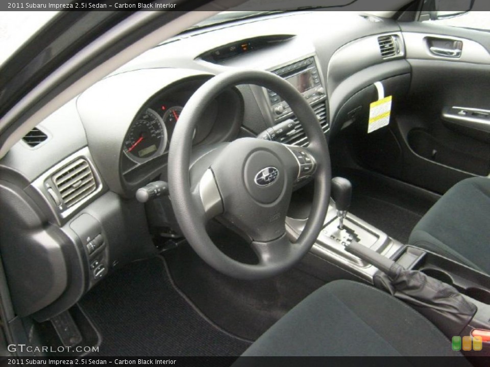 Carbon Black Interior Prime Interior for the 2011 Subaru Impreza 2.5i Sedan #46866621