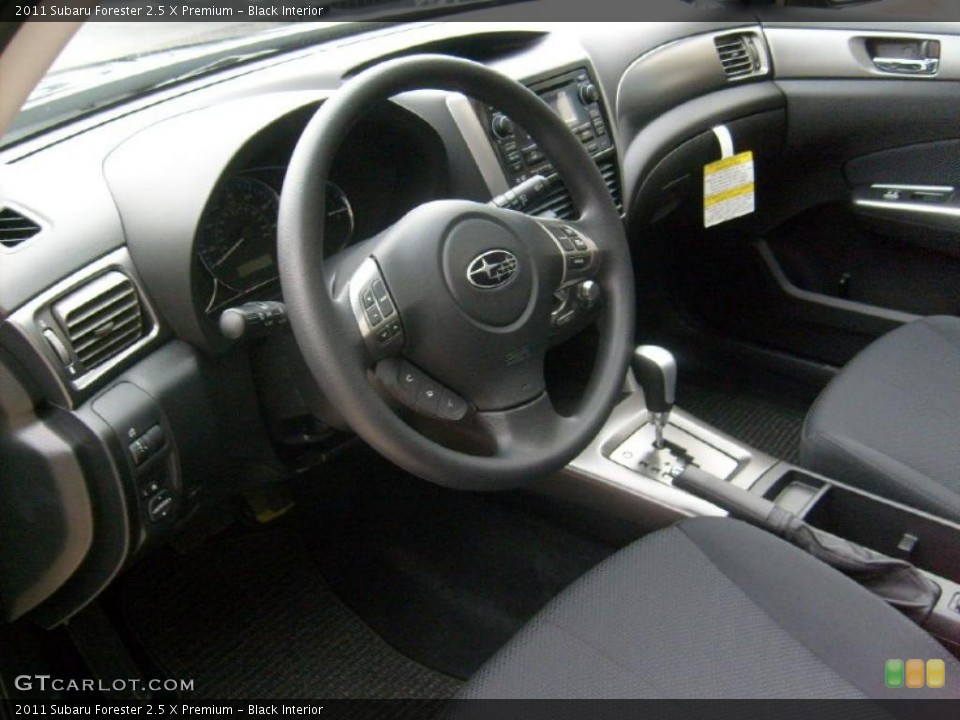 Black Interior Photo for the 2011 Subaru Forester 2.5 X Premium #46867120