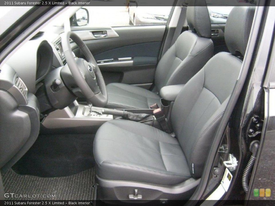 Black Interior Photo for the 2011 Subaru Forester 2.5 X Limited #46867182