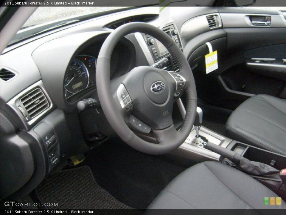 Black Interior Photo for the 2011 Subaru Forester 2.5 X Limited #46867239