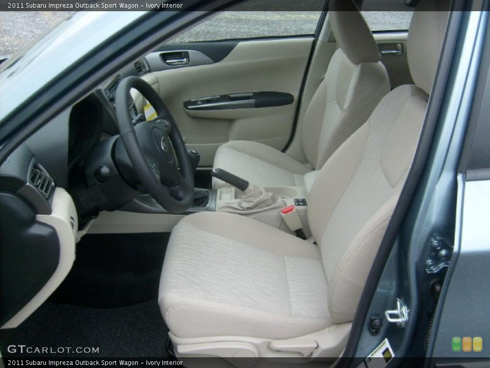 Ivory Interior Photo for the 2011 Subaru Impreza Outback Sport Wagon #46867599