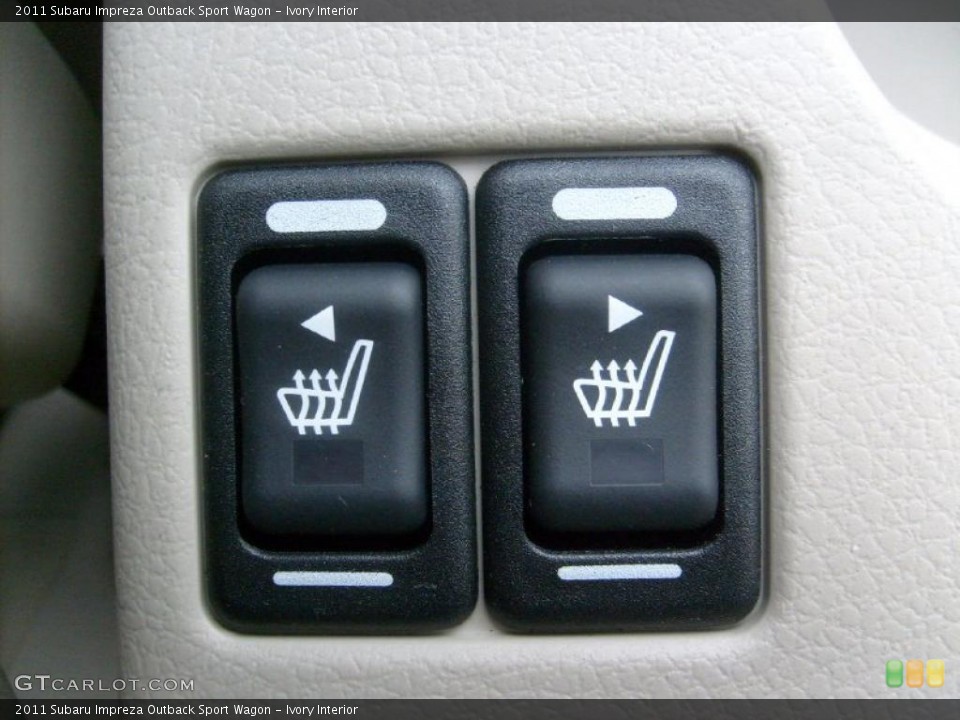 Ivory Interior Controls for the 2011 Subaru Impreza Outback Sport Wagon #46867602