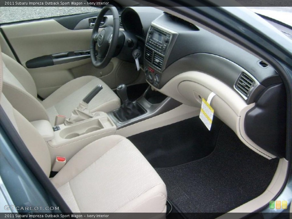 Ivory Interior Photo for the 2011 Subaru Impreza Outback Sport Wagon #46867641