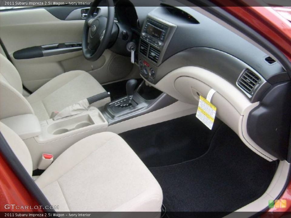 Ivory Interior Photo for the 2011 Subaru Impreza 2.5i Wagon #46867668