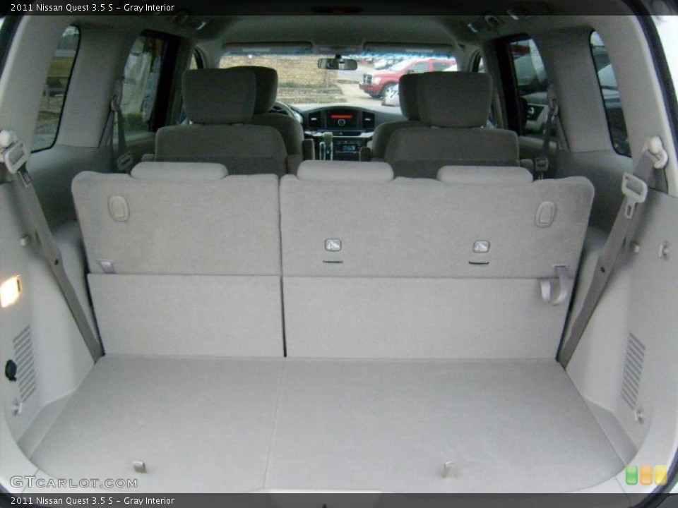 Gray Interior Trunk for the 2011 Nissan Quest 3.5 S #46867845