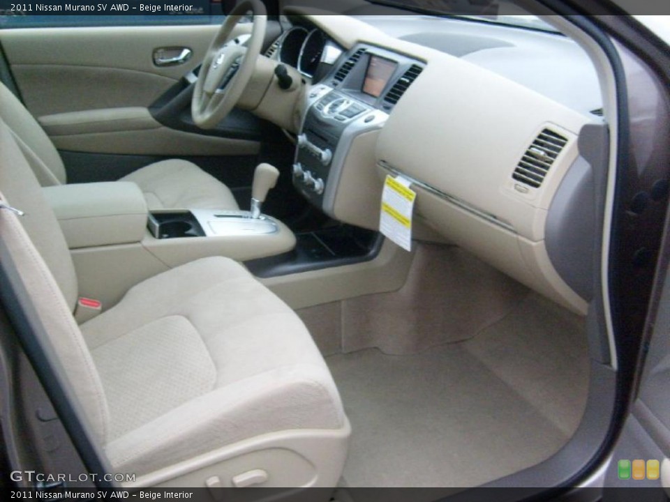 Beige Interior Photo for the 2011 Nissan Murano SV AWD #46868001