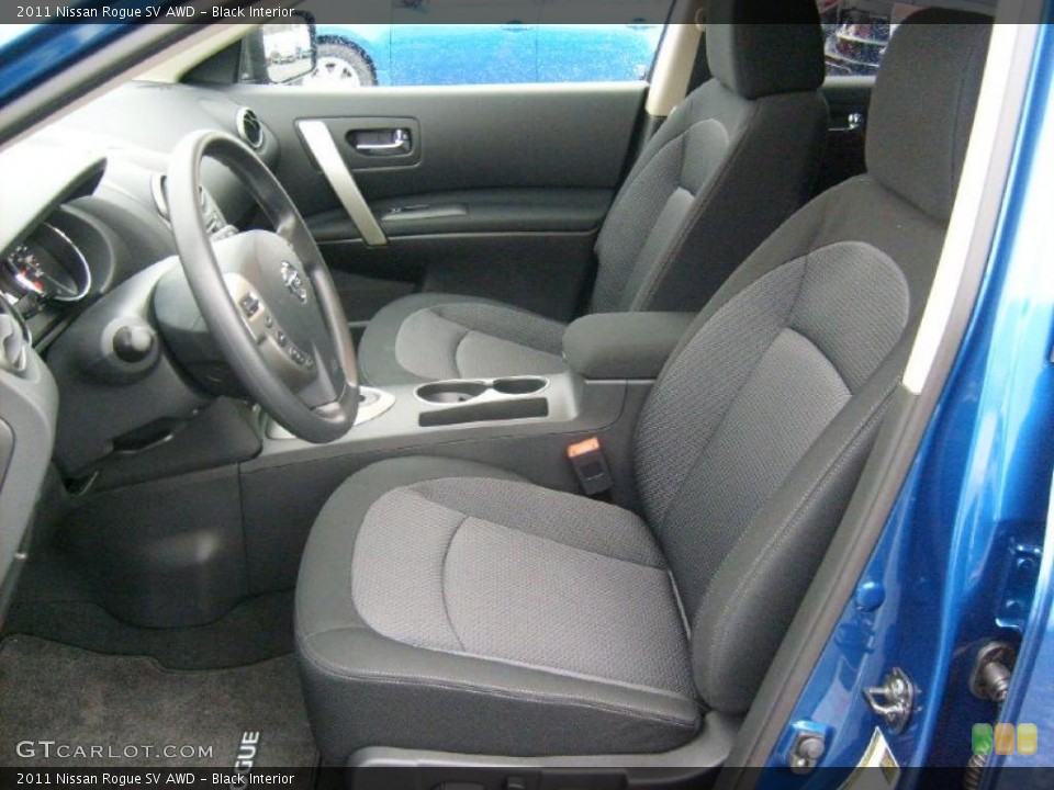 Black Interior Photo for the 2011 Nissan Rogue SV AWD #46868199